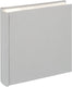 Walther me-510-d cloth - memo insteekalbum - formaat 23 x 22 cm - 200 foto's 10 x 15 cm - grijs