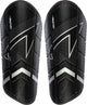 Avento scheenbeschermers - double strap - zwart - maat s