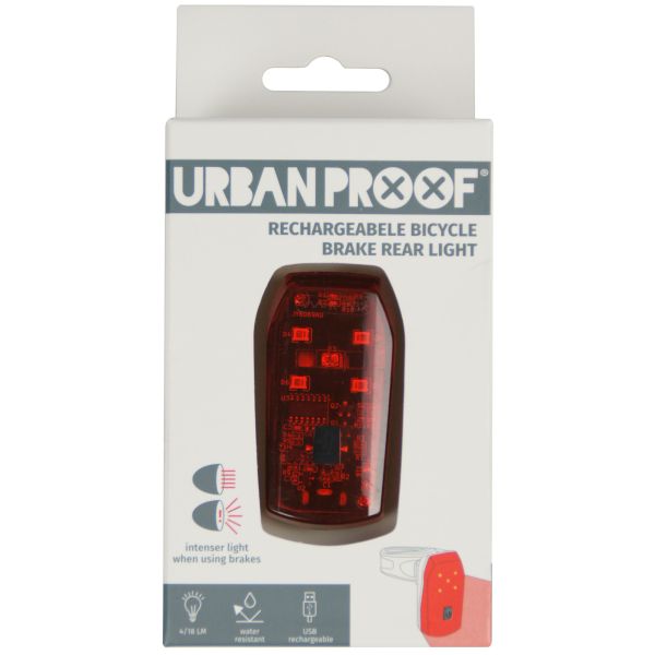 Afbeelding laden in galerijviewer, UrbanProof achterlicht remlicht oplaadbaar
