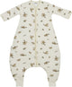 Meyco baby robin baby winter slaapoverall jumper met vaste mouw - multicolour - 80cm - 2.5 tog