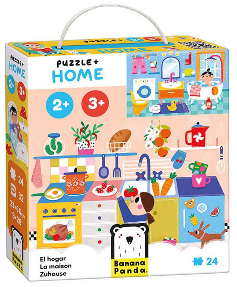 Afbeelding laden in galerijviewer, Banana panda - puzzel thuis - 24st.
