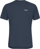Jack wolfskin vonnan graphic t m heren outdoorshirt-midnight sky s