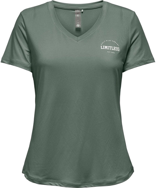 Only play - onpsave life vn ss reg tee dames t-shirt - maat xs