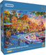 Gibsons - haven reflecties ( harbour reflections ) - ai - 500 stukjes - 48×34cm - legpuzzel voor volwassenen