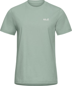 Jack wolfskin essential t w dames outdoorshirt-green zinnia l