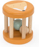 Trixie houten rollende rammelaar - mr. fox - eerste speelgoed baby - kraamcadeau - voor jongens meisjes