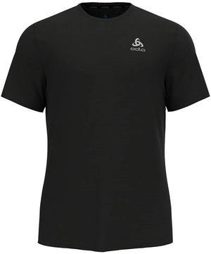 Odlo essential flyer hardloopshirt - mannen - zwart - xxl