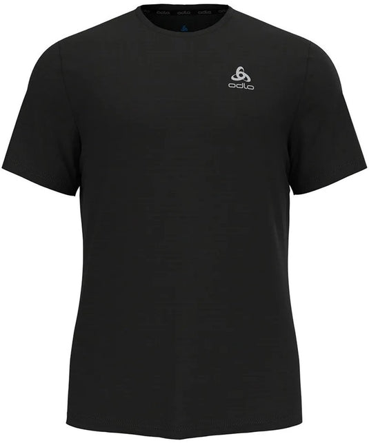 Odlo essential flyer hardloopshirt - mannen - zwart - xxl