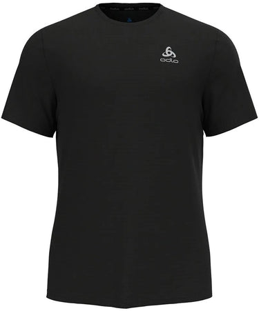 Odlo essential flyer hardloopshirt - mannen - zwart - l