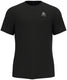Odlo essential flyer hardloopshirt - mannen - zwart - l