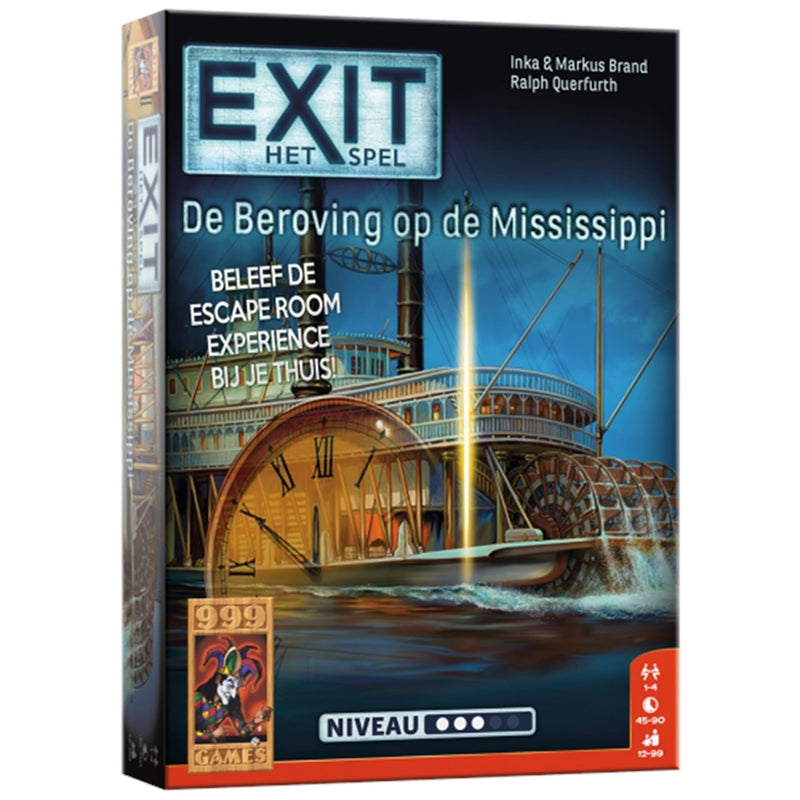 Afbeelding laden in galerijviewer, 999games 999 games exit - de beroving op de mississippi- breinbreker
