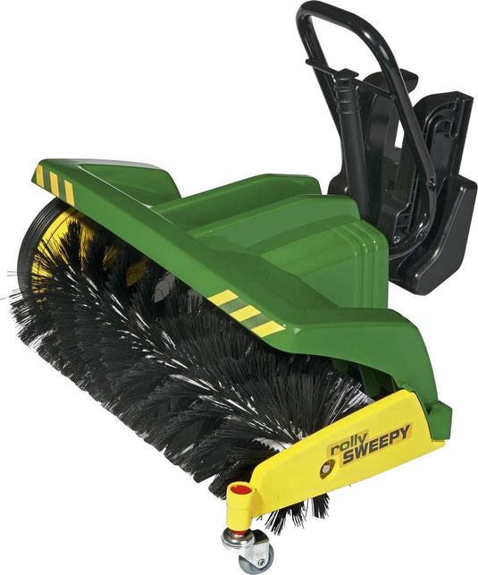 Rolly toys - john deere serie - zamiatarka - traktor - groene kleur
