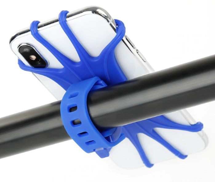 Afbeelding laden in galerijviewer, Edge Telefoonhouder EZ Fit 360° Siliconen Blauw
