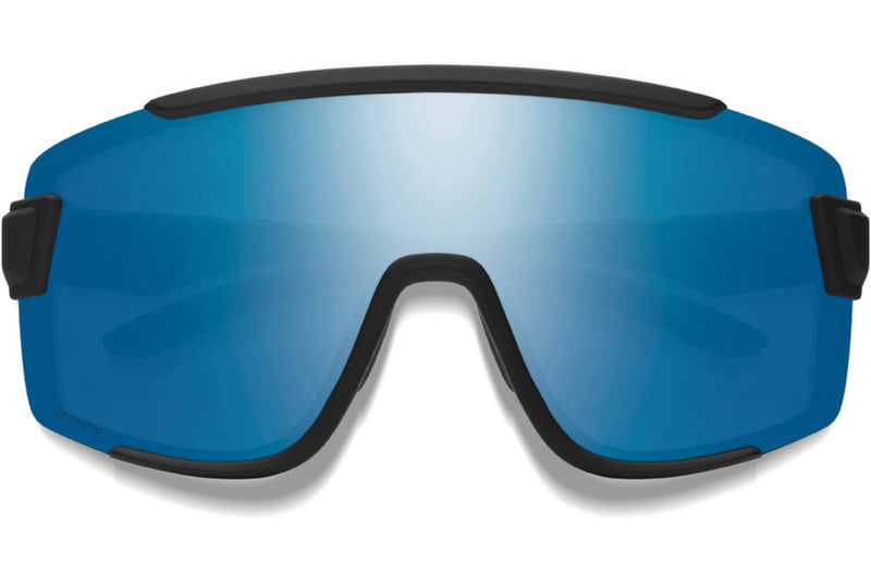 Afbeelding laden in galerijviewer, Smith bril wildcat matte black chromapop polarized blue mirror
