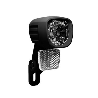 Herrmans koplamp nordic cl3 e-bike 100 lumen - zwart