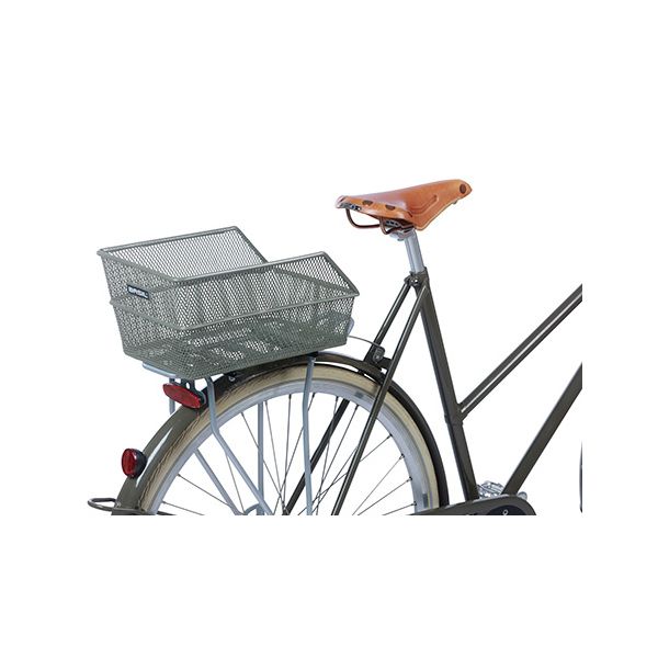 Afbeelding laden in galerijviewer, Basil Cento S - fietsmand - achterop - olive green
