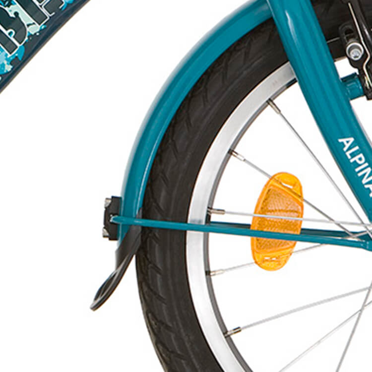 Afbeelding laden in galerijviewer, Alpina Spatbord set 16 turquoise
