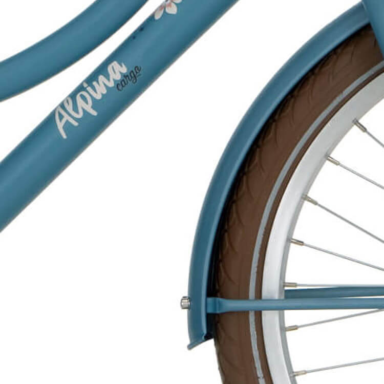 Afbeelding laden in galerijviewer, Alpina Spatbord set 22 Cargo chalk blue matt
