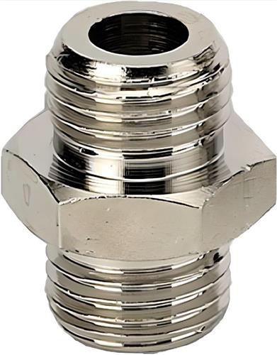 Metal work borstnippel m5 -m5 recht a1