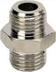 Metal work borstnippel m5 -m5 recht a1