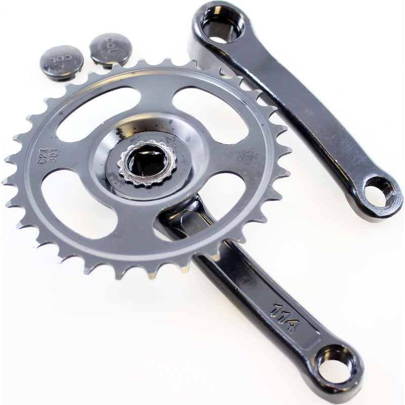Afbeelding laden in galerijviewer, Alpina crankstel 30t lengte 115mm
