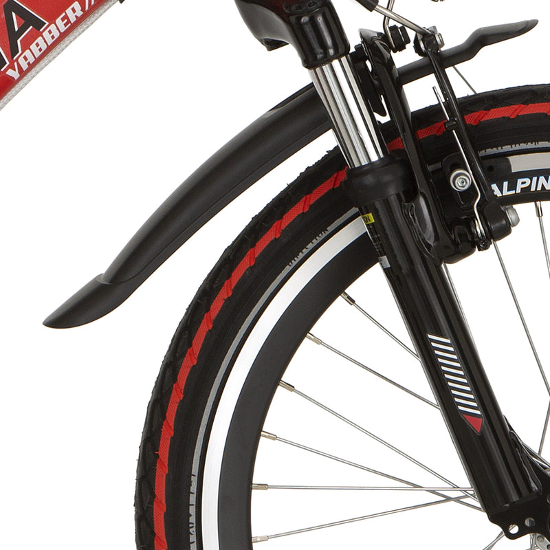Afbeelding laden in galerijviewer, Alpina spatbord set yabber 20-22 pvc black
