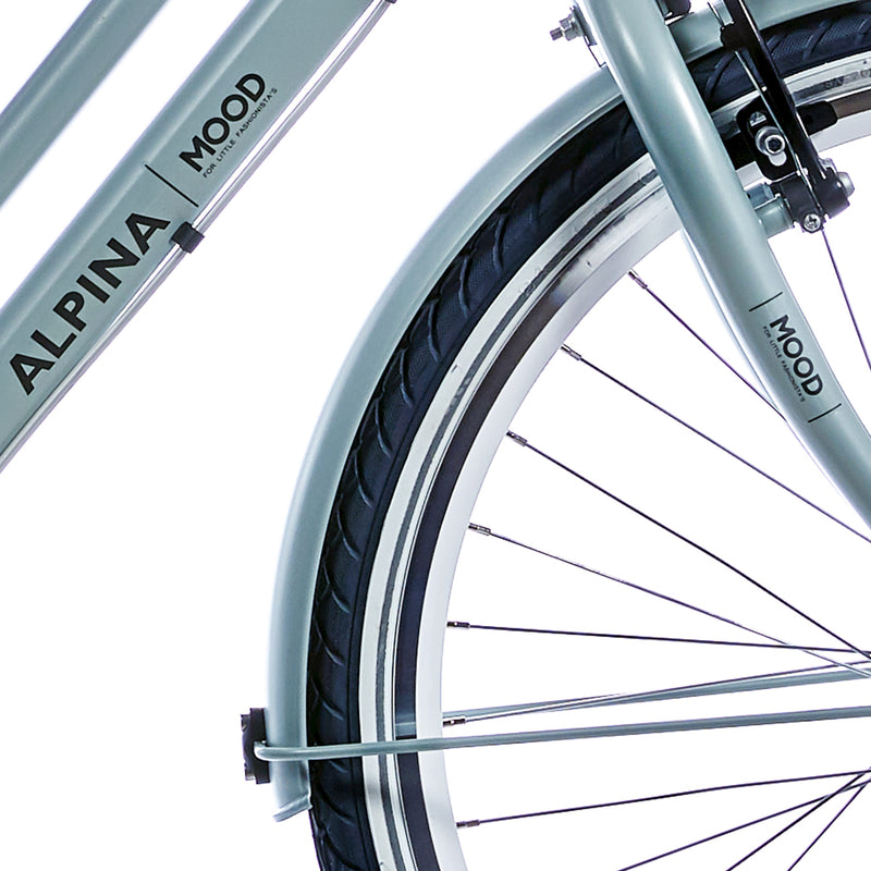 Afbeelding laden in galerijviewer, Alpina spatbord set 24 mood silt green matt

