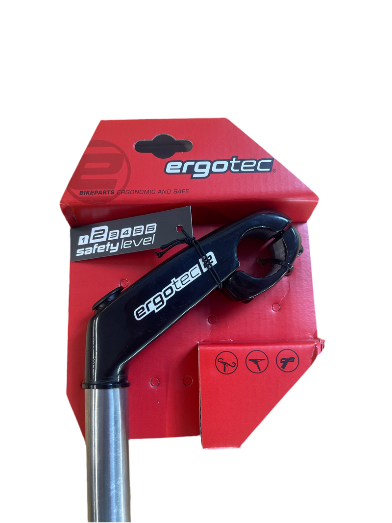 Afbeelding laden in galerijviewer, Ergotec stuurpen eagle 2 tube stem eagle 2 80mm sst level 2 sil. b
