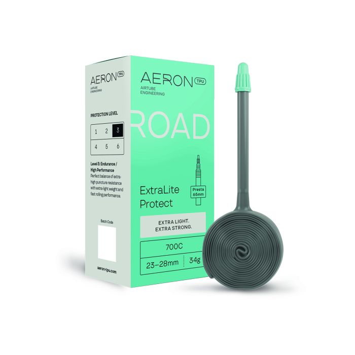 Afbeelding laden in galerijviewer, Aeron tpu aeron tpu road - extralite protect 23-28 presta valve 65 700c
