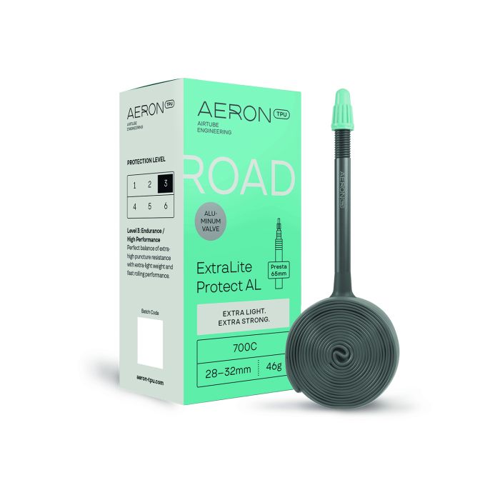 Afbeelding laden in galerijviewer, Aeron tpu aeron tpu road - extralite protect al 28-32 presta valve 65 700c
