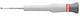 Facom micro-tech schroevendraaiers voor sleufschroeven 2x75 - aef.2x75