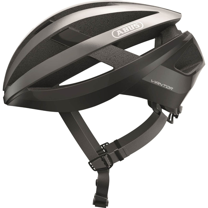 Afbeelding laden in galerijviewer, Abus Helm Viantor dark grey S 51-55cm
