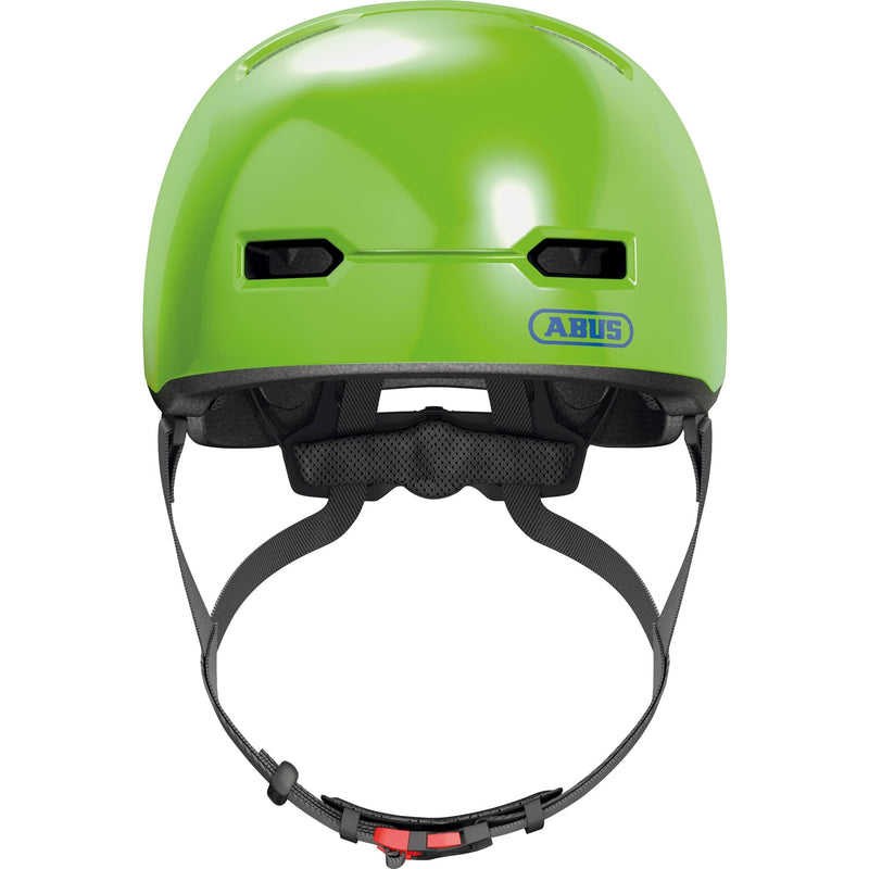 Afbeelding laden in galerijviewer, Abus Helm Skurb Kid shiny green S 45-50cm
