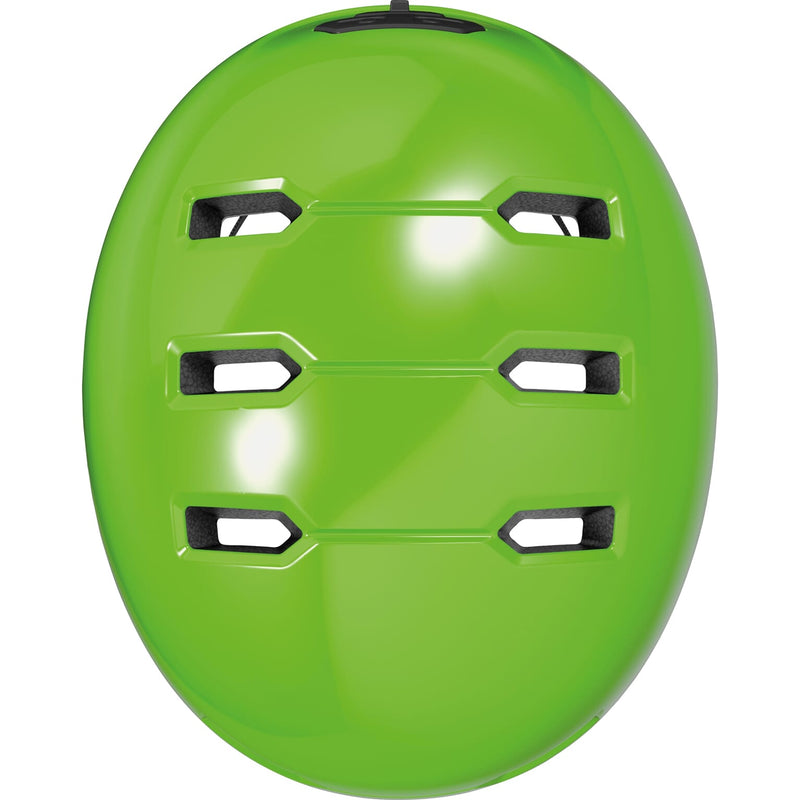 Afbeelding laden in galerijviewer, Abus Helm Skurb Kid shiny green S 45-50cm
