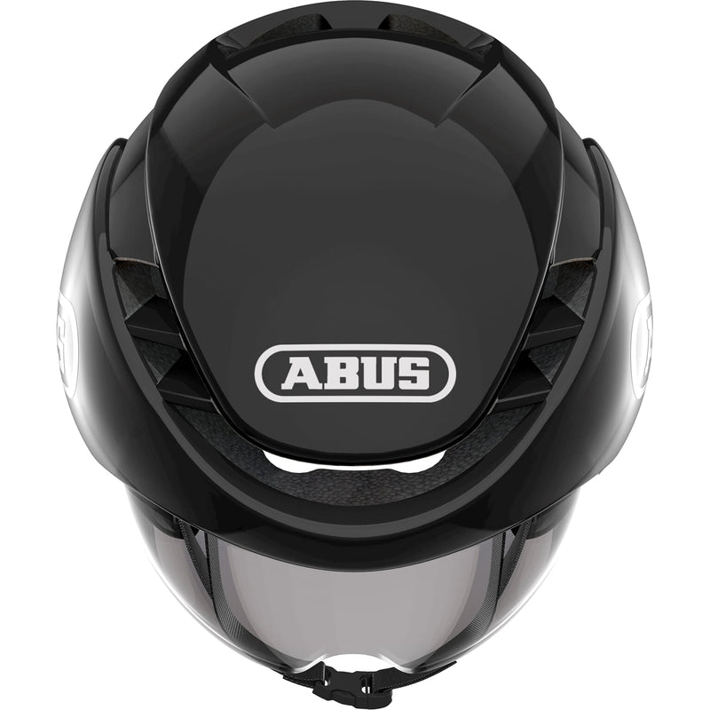 Afbeelding laden in galerijviewer, Abus Helm GameChanger TRI shiny Zwart L 58-61cm
