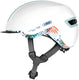 Abus helm HUD-Y flower Wit M 54-58cm