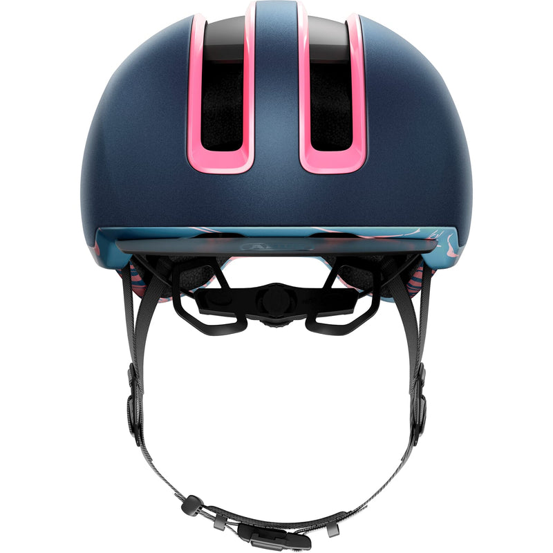 Afbeelding laden in galerijviewer, Abus Helm HUD-Y midnight Blauw M 54-58cm
