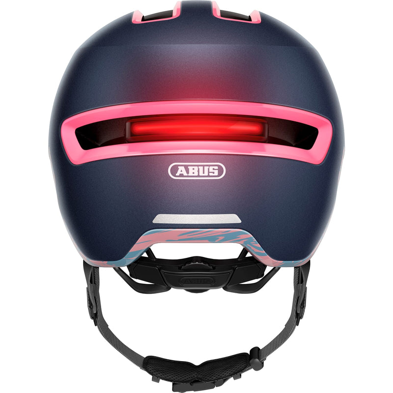 Afbeelding laden in galerijviewer, Abus Helm HUD-Y midnight Blauw M 54-58cm
