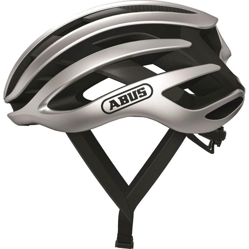 Afbeelding laden in galerijviewer, Abus Helm AirBreaker gleam Zilver S 51-55cm

