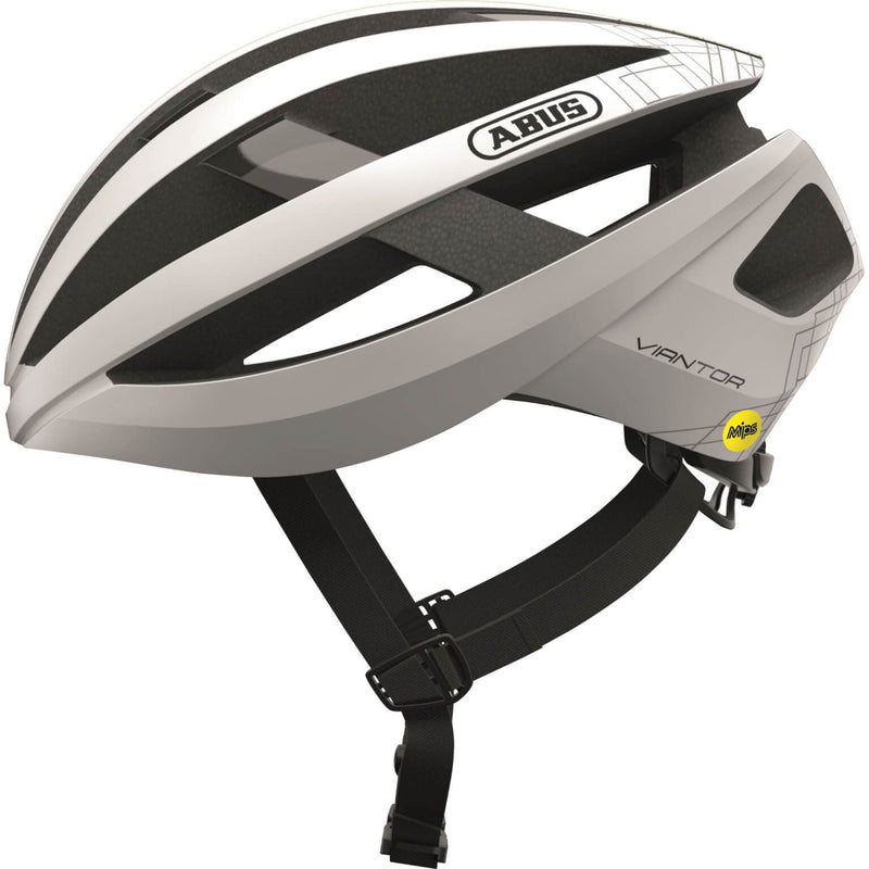 Afbeelding laden in galerijviewer, Abus Helm Viantor MIPS polar white S 51-55cm
