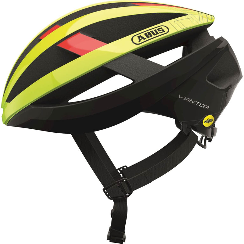 Afbeelding laden in galerijviewer, Abus Helm Viantor MIPS neon yellow L 58-62cm
