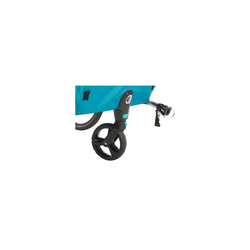 Afbeelding laden in galerijviewer, Mirage Tommy Kinderfietskar - Aluminium frame, wielvering, 3-punts gordel, blauw, 2021
