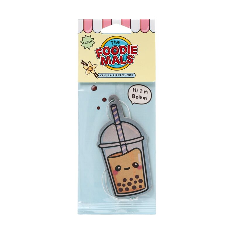 Afbeelding laden in galerijviewer, Vanille foodiemals boba de bubble tea luchtverfrisser
