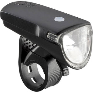 Axa koplamp greenline usb 35 lux zwart