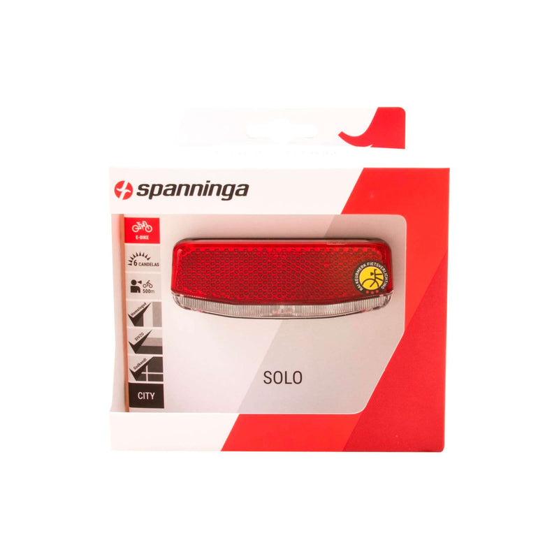 Afbeelding laden in galerijviewer, Spanninga achterlicht solo xe e-bike 6-36v
