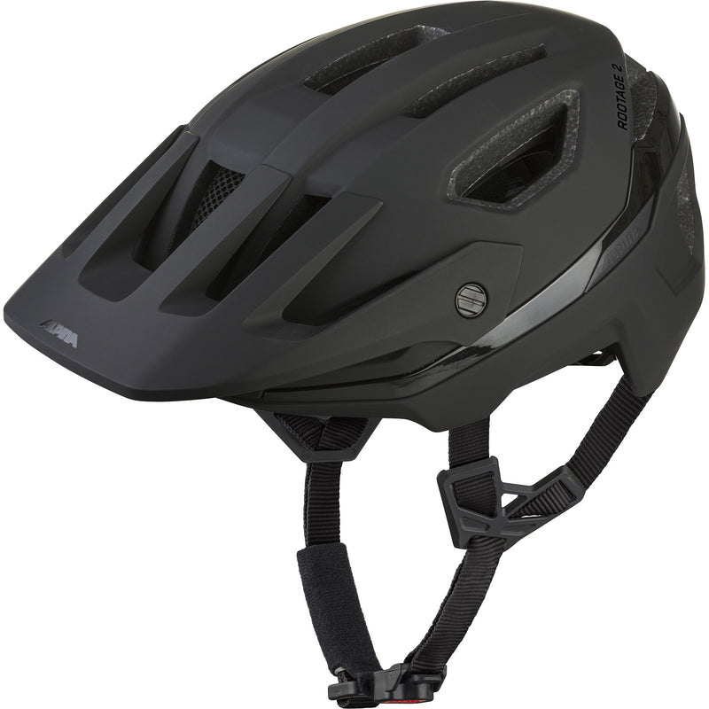 Afbeelding laden in galerijviewer, Olympic sportswear alpina sports mtb helm rootage 2 mips 52-56 mat zwart
