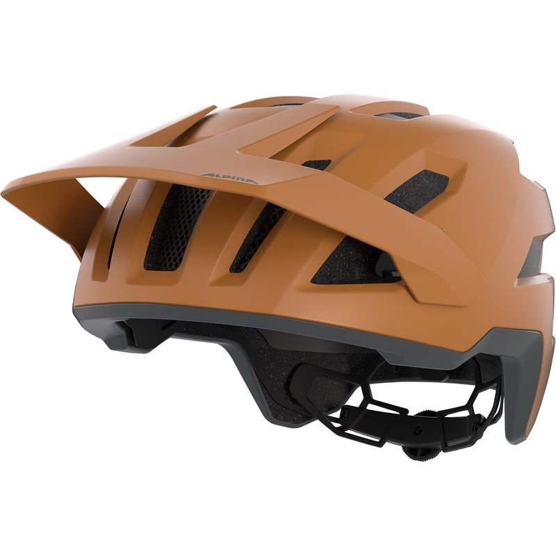Afbeelding laden in galerijviewer, Olympic sportswear alpina sports mtb helm taunus 52-56 mat bruin
