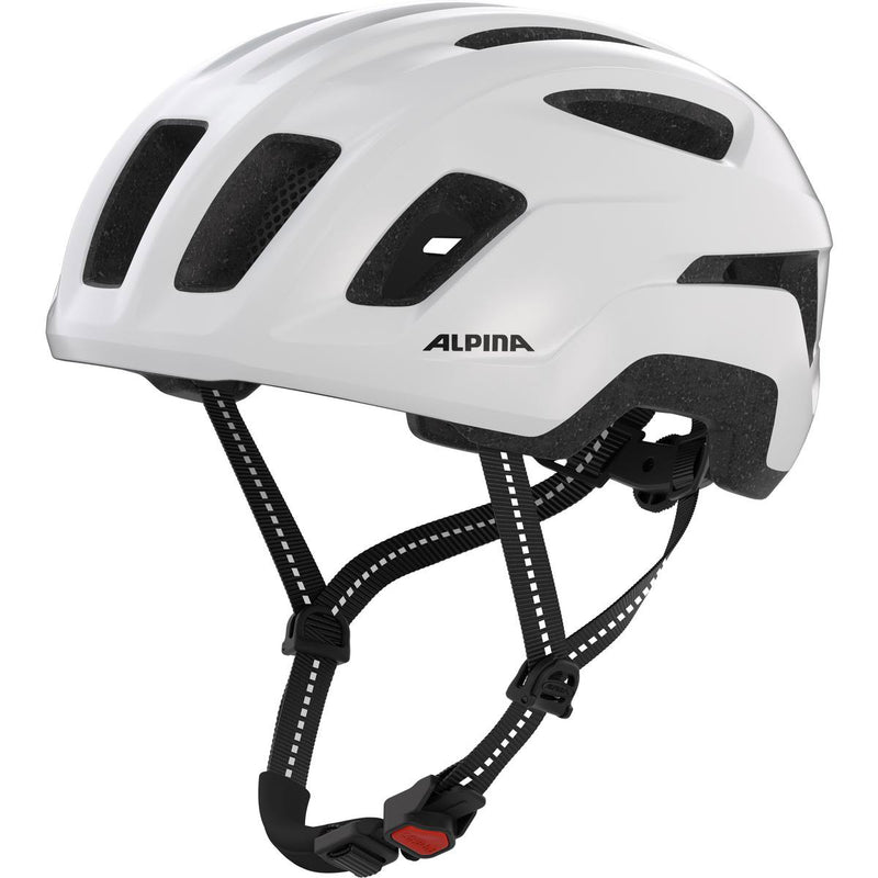 Afbeelding laden in galerijviewer, Olympic sportswear alpina sports urban helm paranus 55-59 glans wit
