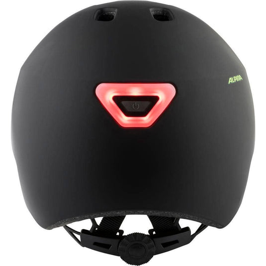 Alpina sports urban helm brooklyn 57-61 mat zwart geel