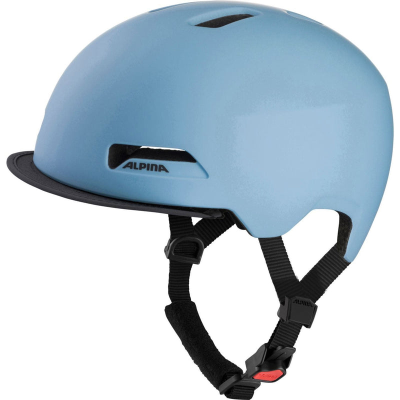 Afbeelding laden in galerijviewer, Alpina sports urban helm brooklyn 52-57 mat blauw
